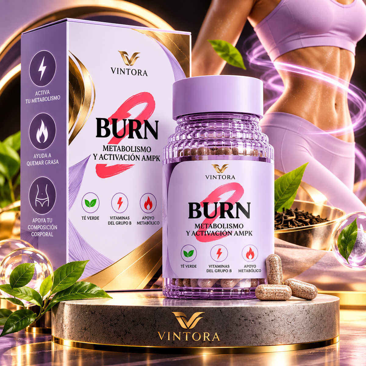 VINTORA Metabolic Balance | Complemento Alimenticio para el Metabolismo